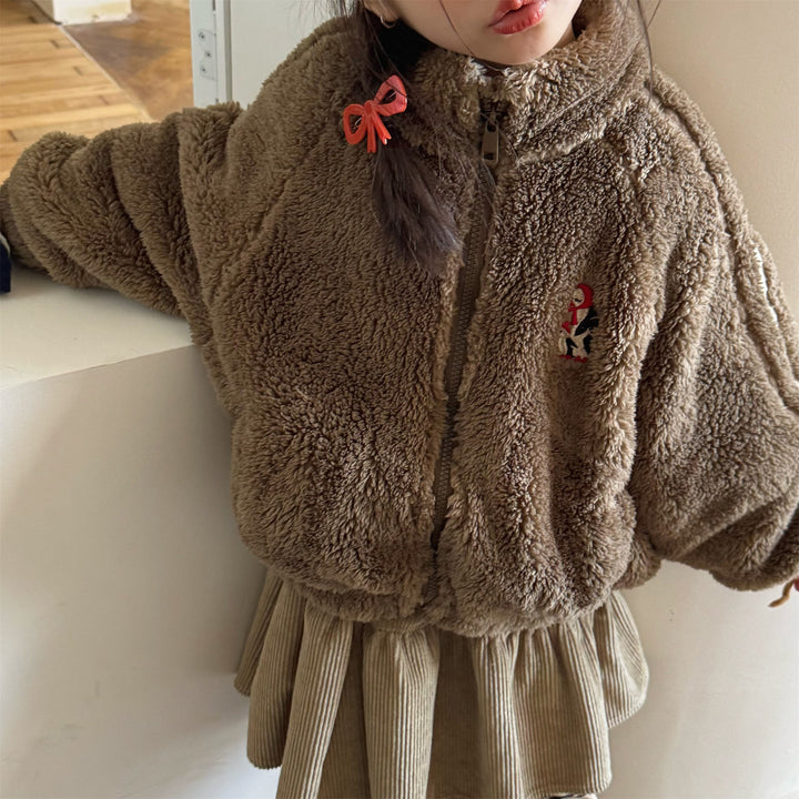 【80-130】サイドラインフリースジャケット