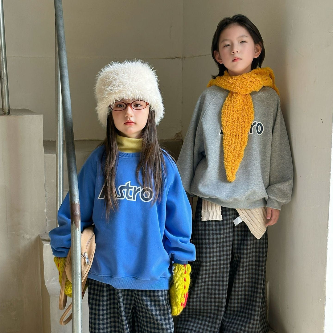 【90-150】Astro裏起毛トレーナー
