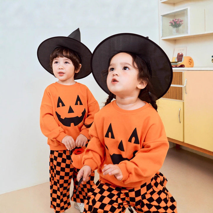 【80-120】ハロウィンパンプキンセットアップ