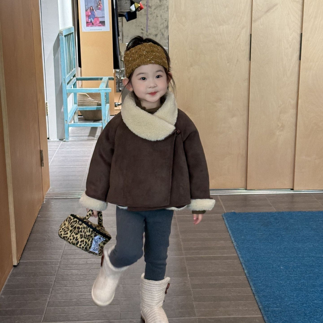 【90-140】ボアデザインジャケット