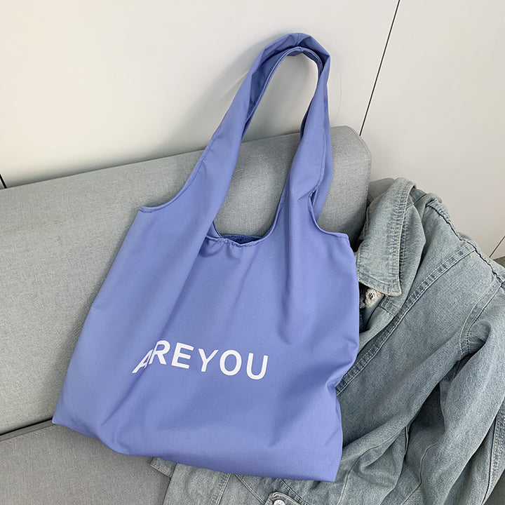 フロントロゴショルダーバッグ