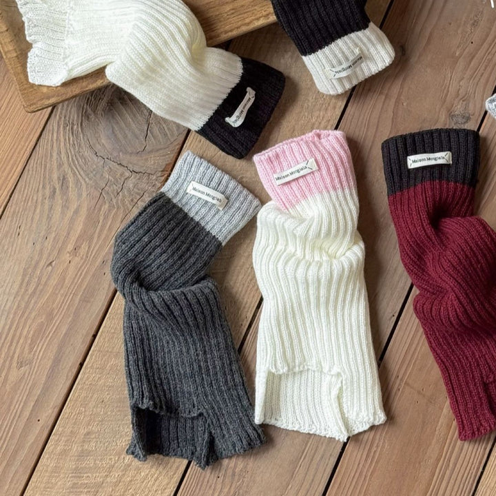 ヘムデザインレッグウォーマー