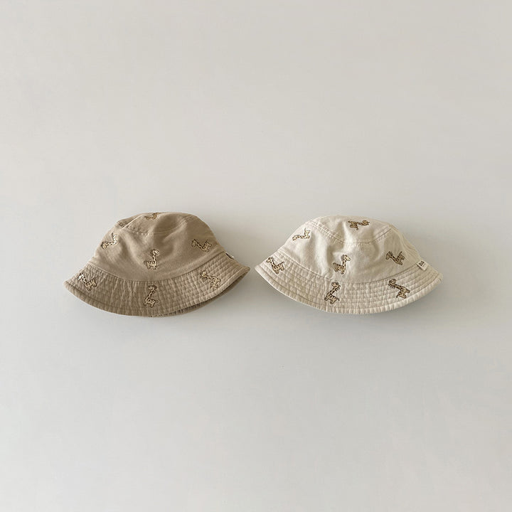 【46-50cm】キリン柄ハット