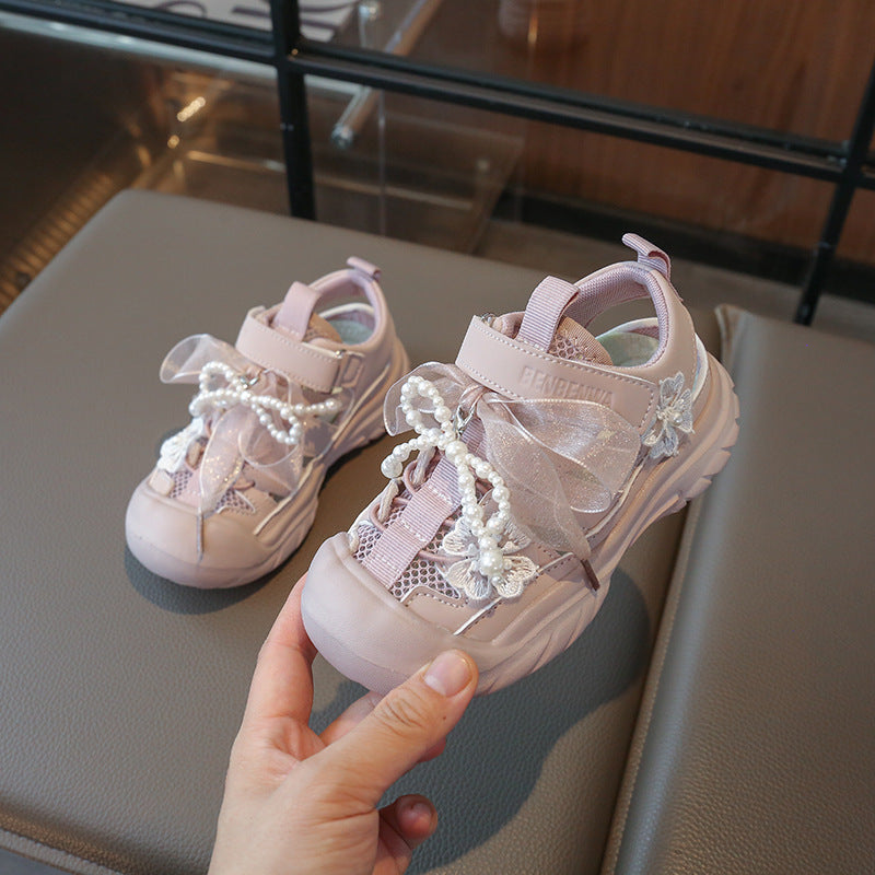 【16.0-21.5】デコラティブメッシュスニーカー