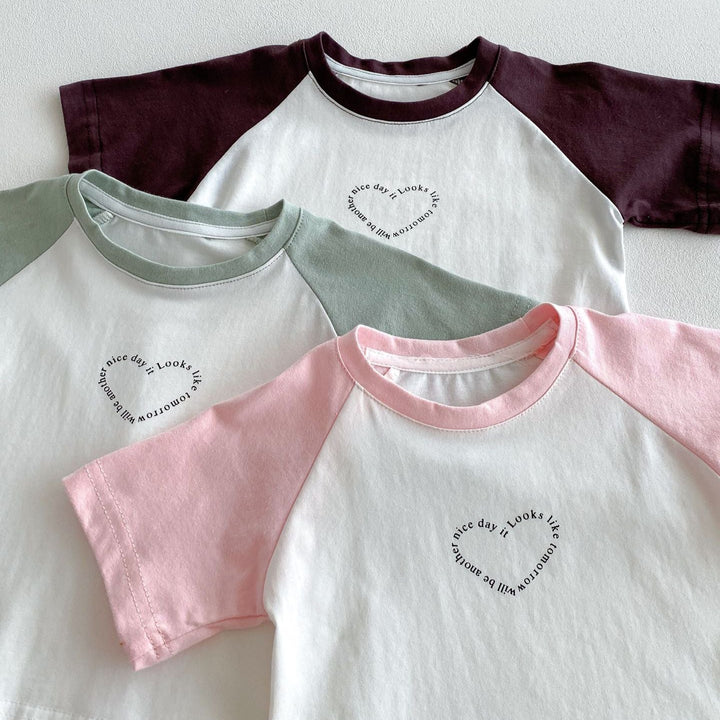 【73-100】フロントハートTシャツ×ブルマセット