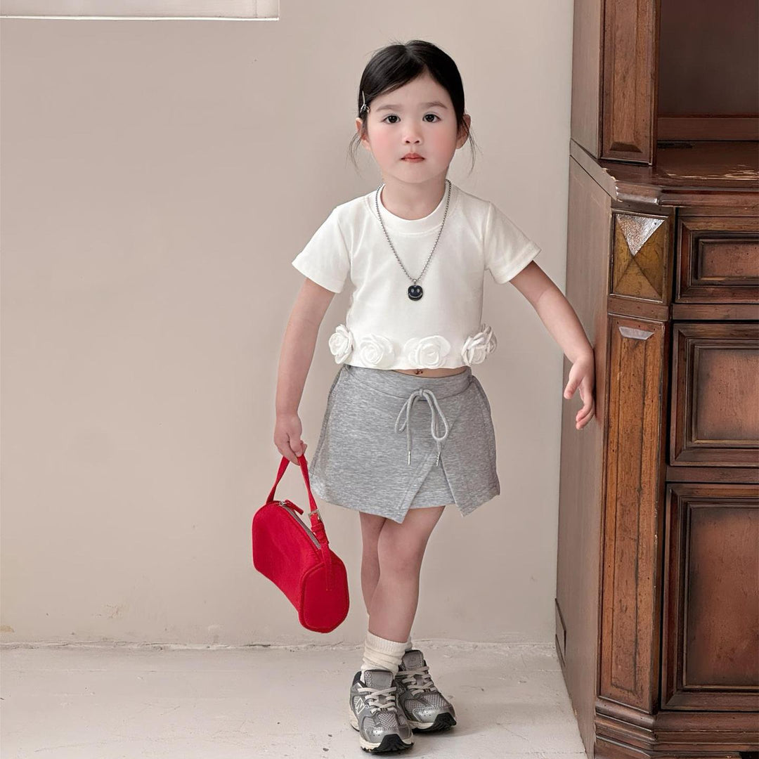 【90-140】ラップ風ミニスカート