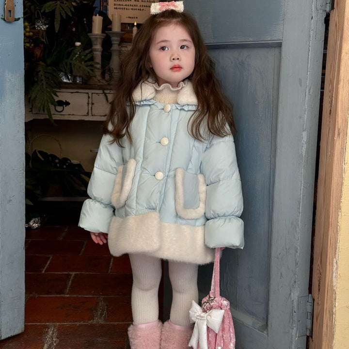 【80-130】ボアデザインパデッドコート