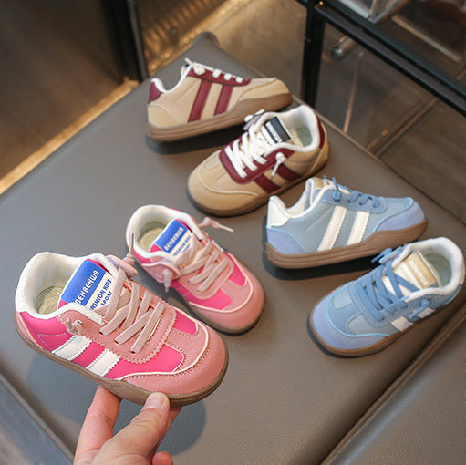 【14.0-19.0】バイカラーカジュアルスニーカー