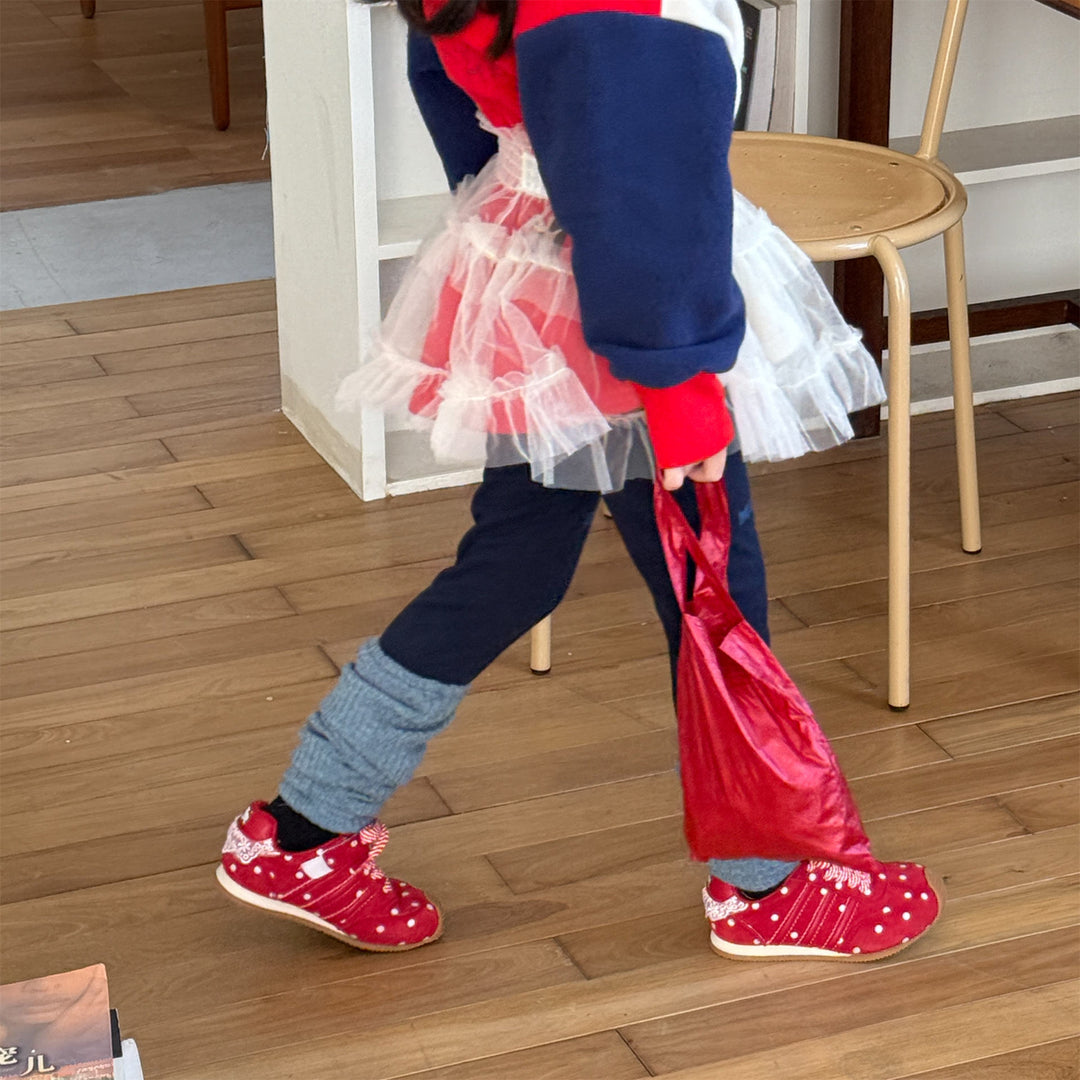 【80-130】裏起毛レッグウォーマー付きレギンス