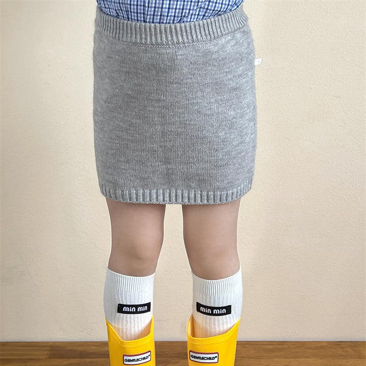 【90-140】タイトニットミニスカート