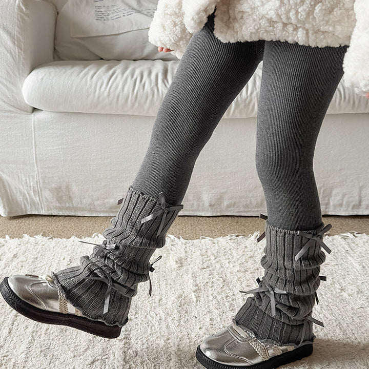 【90-150】リボンモチーフレギンス