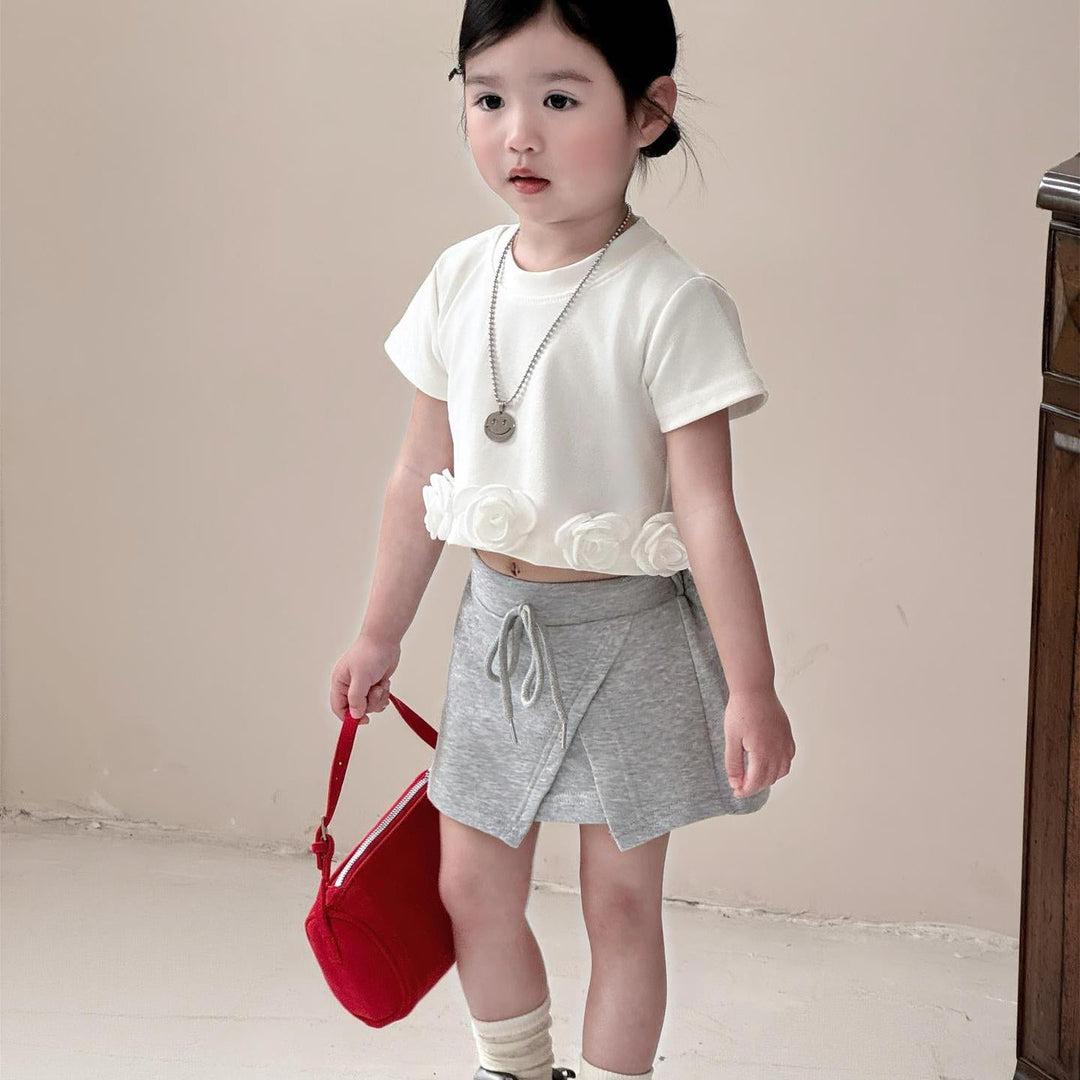 【90-140】ラップ風ミニスカート