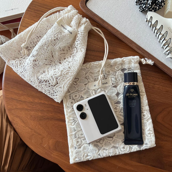 刺繍デザインポーチ