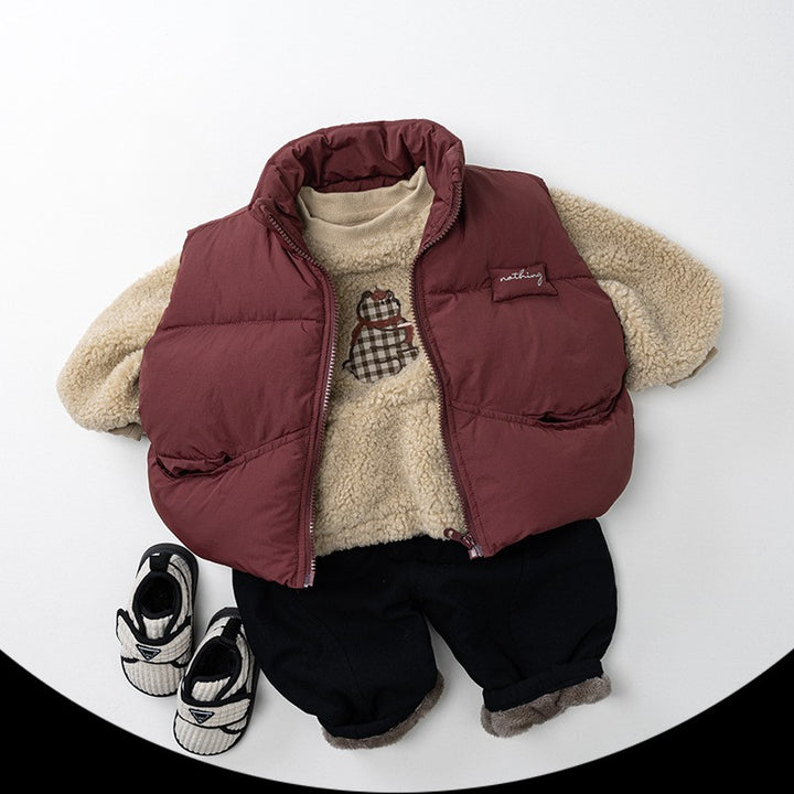 【80-130】シンプルパデッドベスト