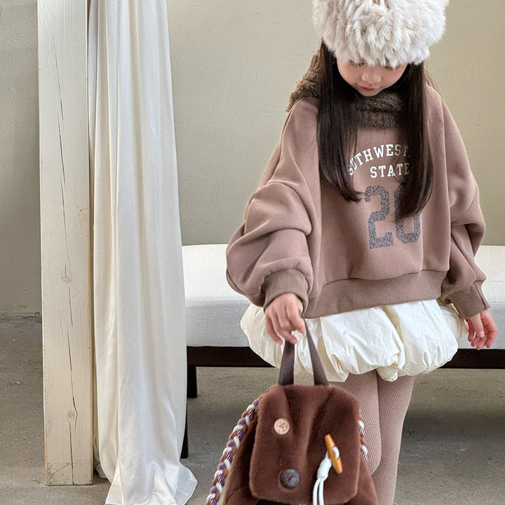 【90-150】フロントプリントトレーナー