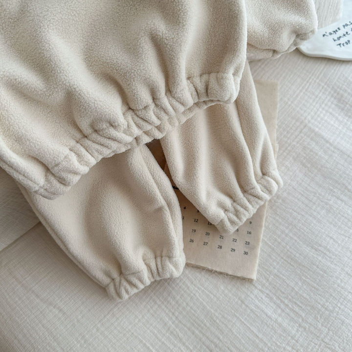 【73-130】ハーフジップカラーセットアップ