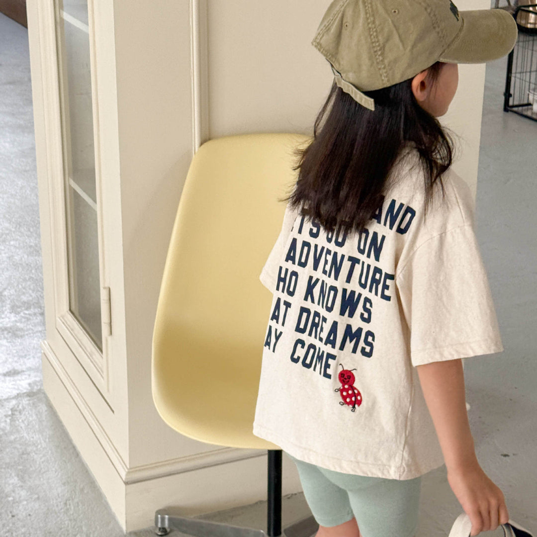 【80-130】ロゴデザインTシャツ