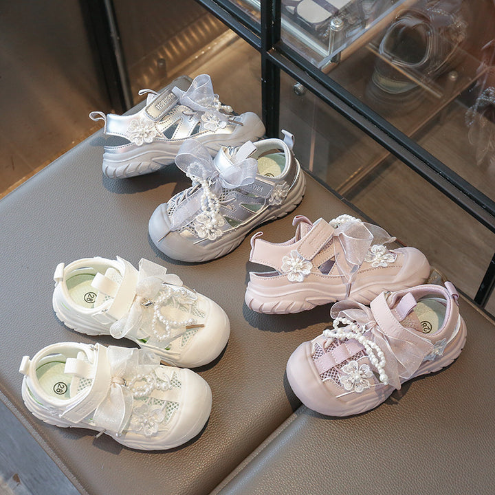 【16.0-21.5】デコラティブメッシュスニーカー