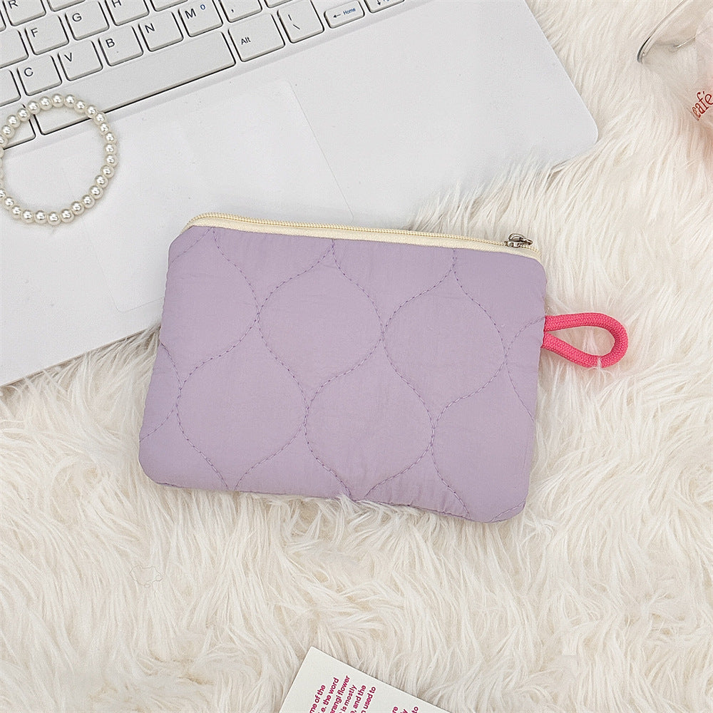 キルティングデザインポーチ