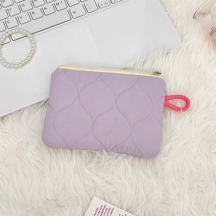 キルティングデザインポーチ