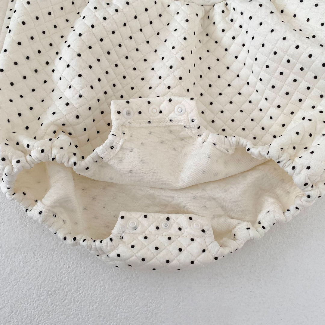 【73-100】襟付きパターンプリントロンパース