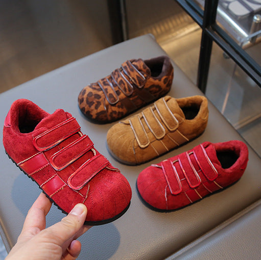 【14.5-20.5】ラインデザインベルクロスニーカー