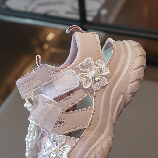 【16.0-21.5】デコラティブメッシュスニーカー