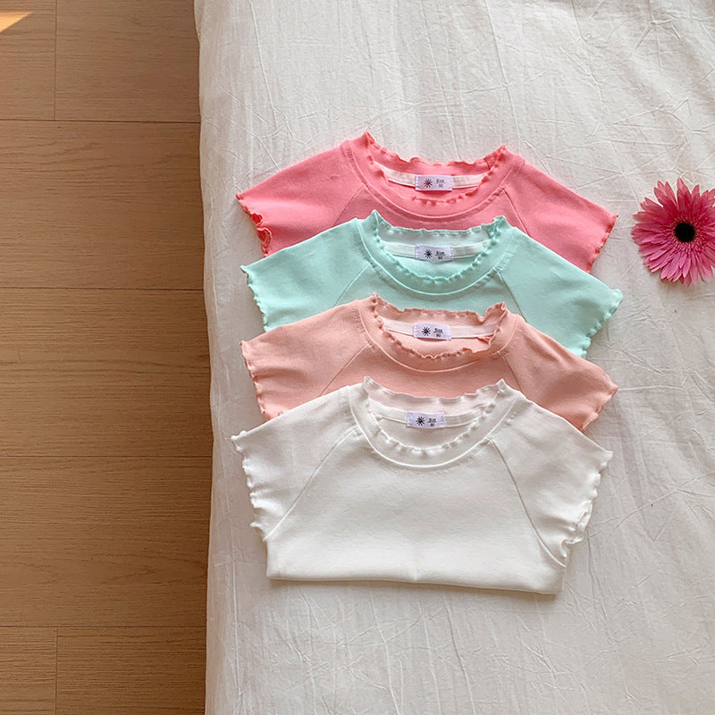 【90-140】シンプルメロウTシャツ