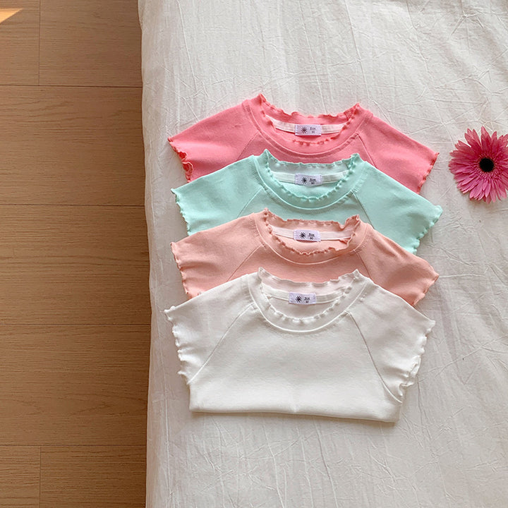 【90-140】シンプルメロウTシャツ