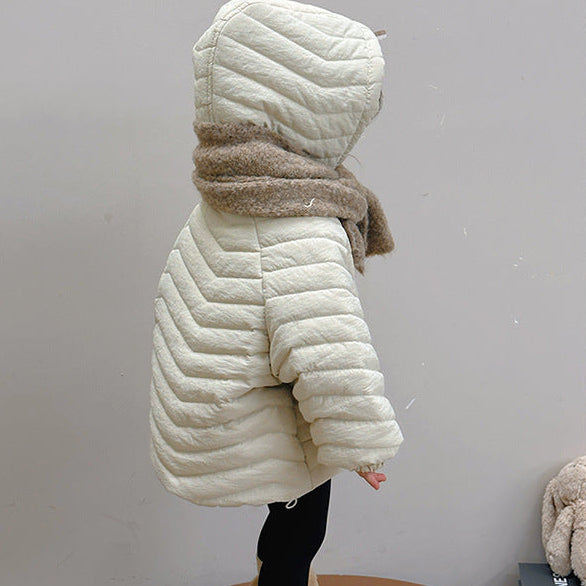 【90-140】フード付きプルオーバーコート