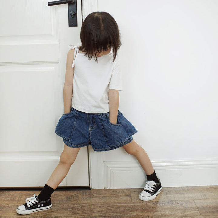 【90-150】ワンショルダーTシャツ