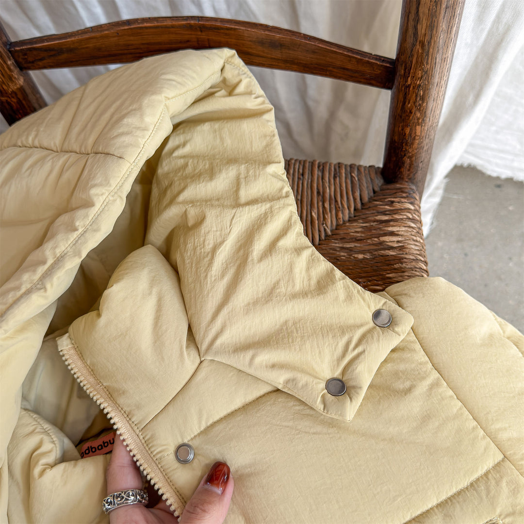 【80-130】フード付き中綿ジャケット