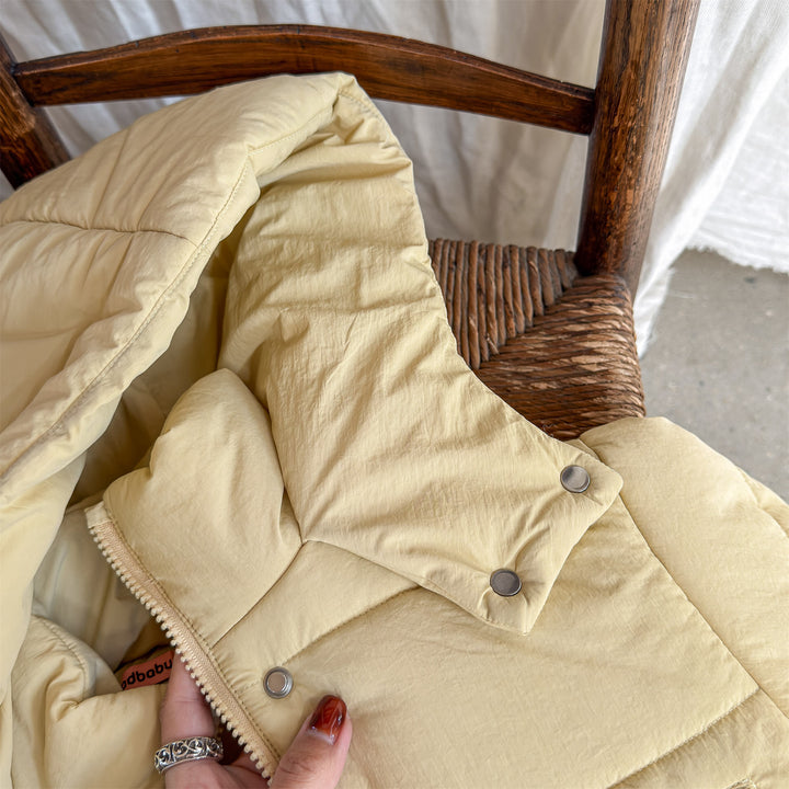 【80-130】フード付き中綿ジャケット