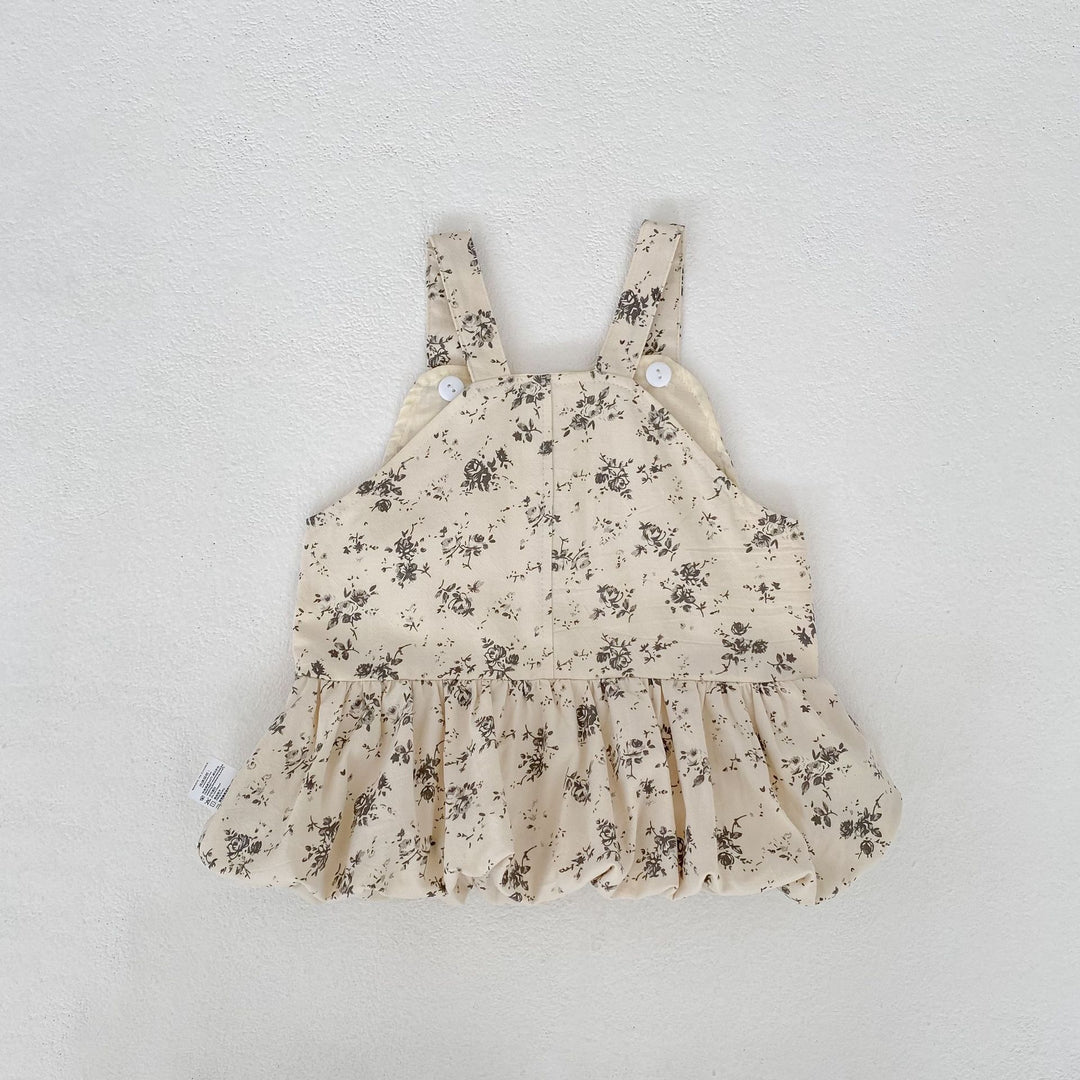 【73-110】裾バルーンサロペットスカート