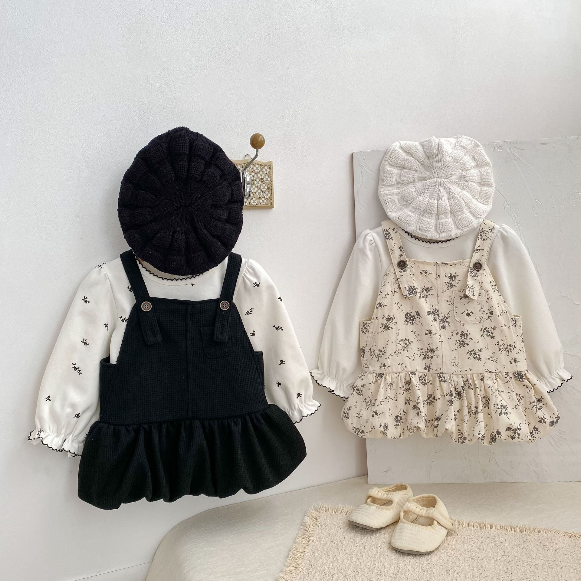73-110】裾バルーンサロペットスカート｜ELMO-こども服エルモ