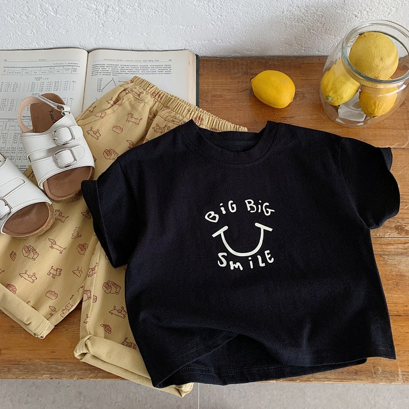 【80-130】スマイルTシャツ