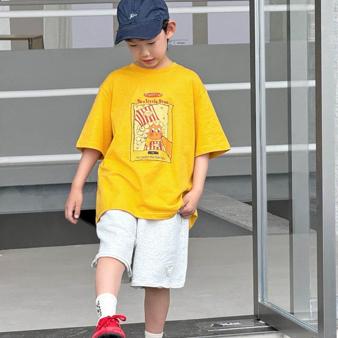 【90-150】プリントデザインTシャツ