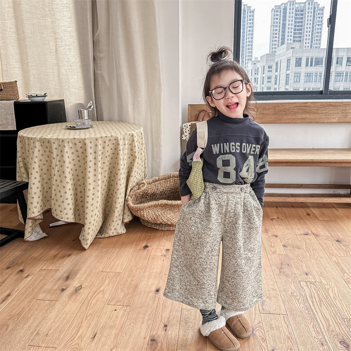 【baby＆kids】リラックスワイドパンツ