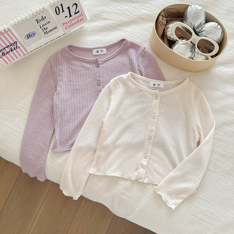 【90-140】シンプルサマーカーディガン