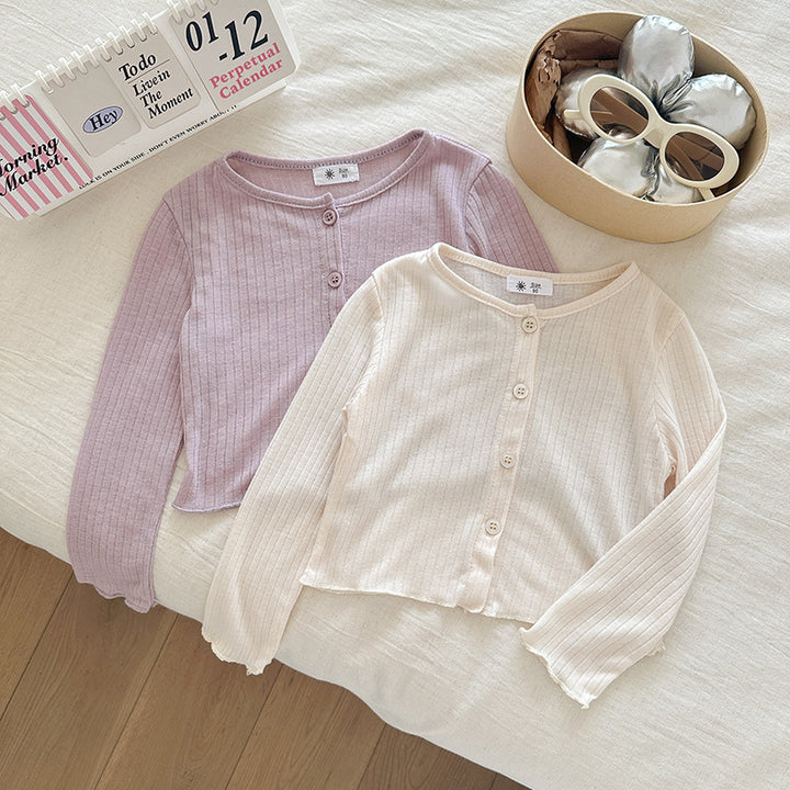 【90-140】シンプルサマーカーディガン