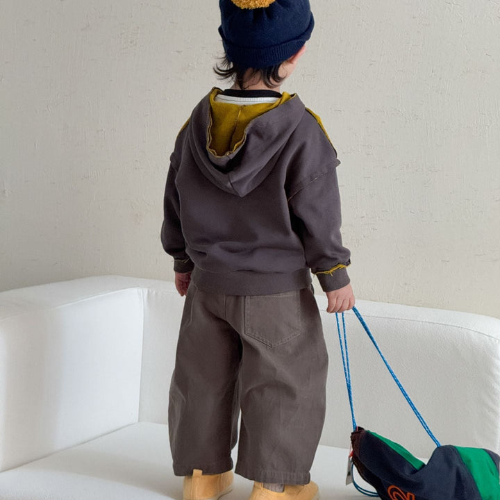 【80-150】シンプルカーブパンツ