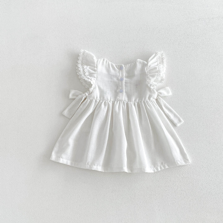 【73-110】ウエストリボンキュートワンピース