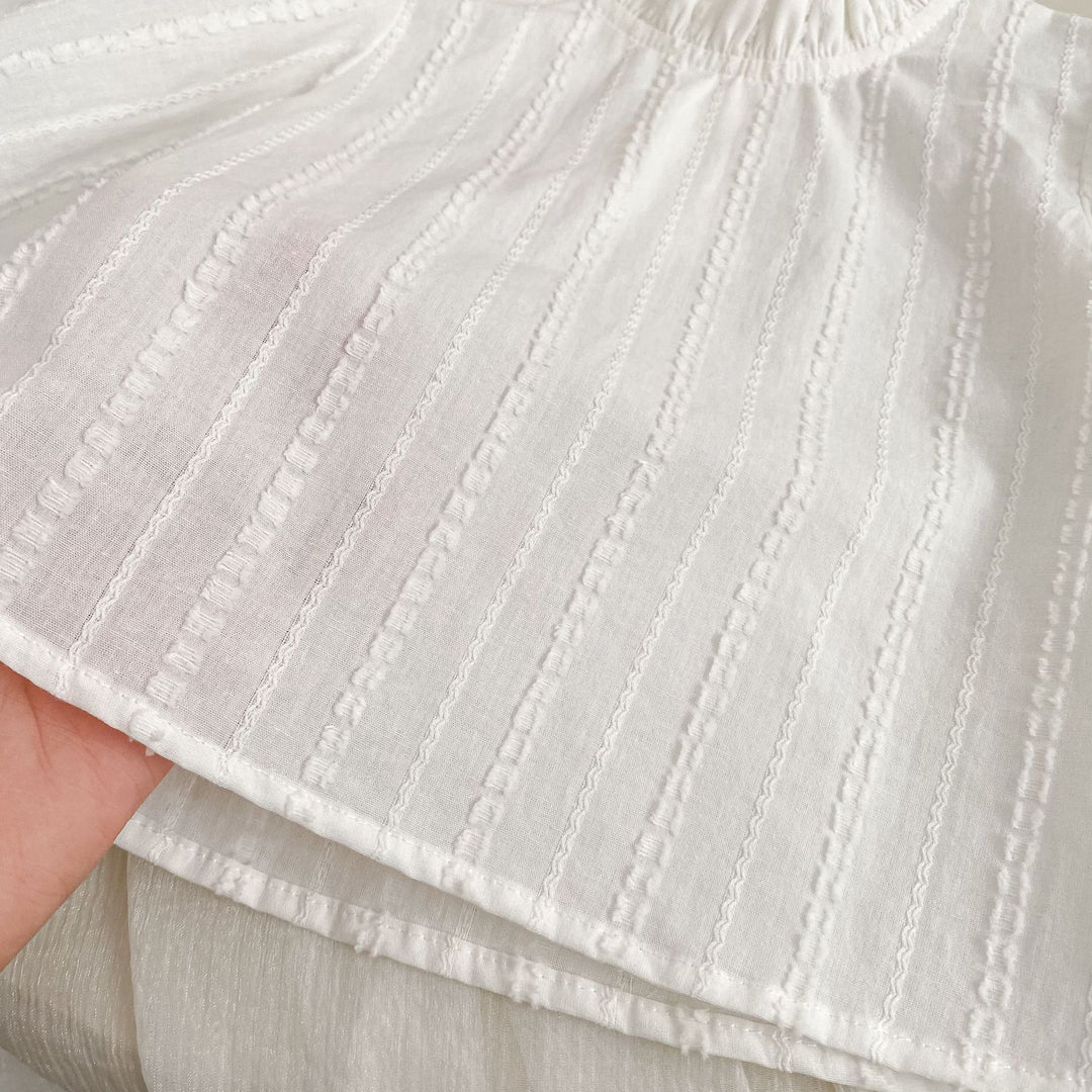 【73-120】フリルスタンドカラープルオーバー