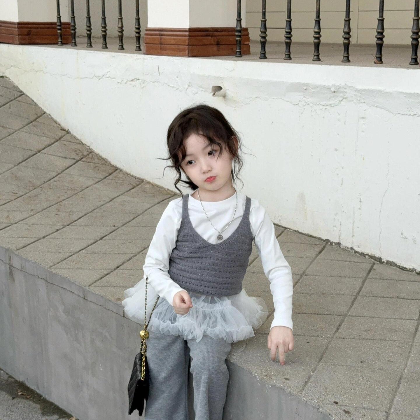 90-140】ニットビスチェ｜ELMO-こども服エルモ- – こども服ELMO