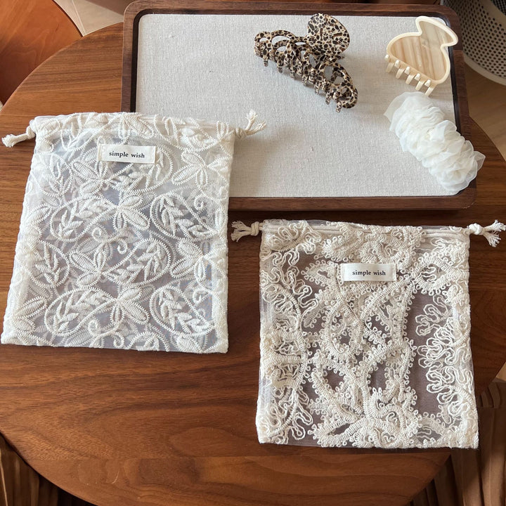 刺繍デザインポーチ