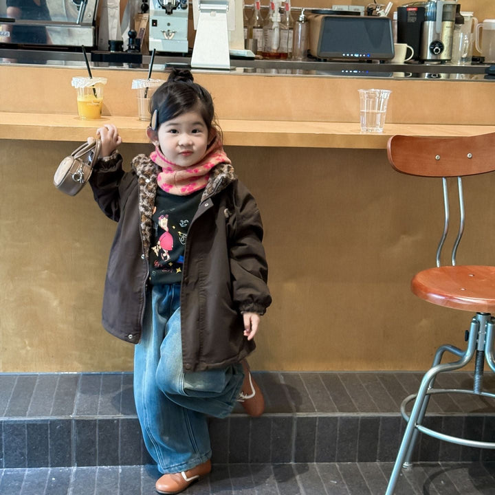 【90-140】リバーシブル切替ブルゾン