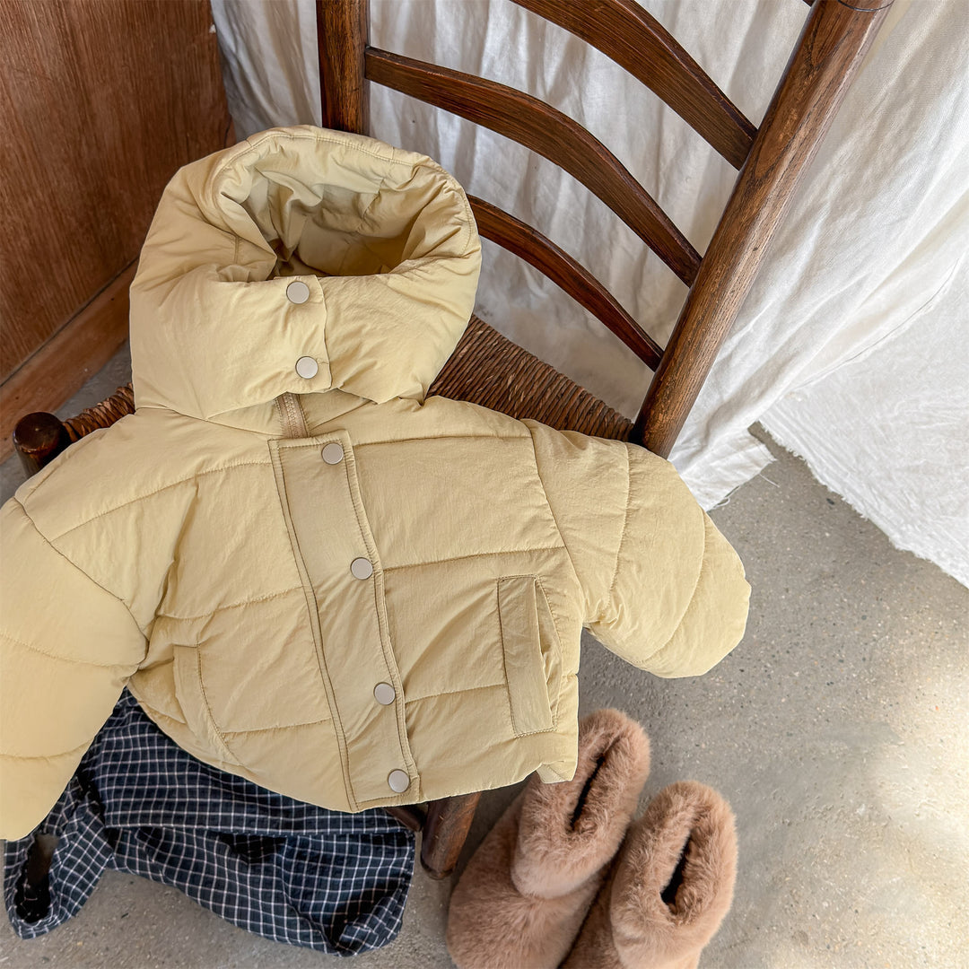 【80-130】フード付き中綿ジャケット