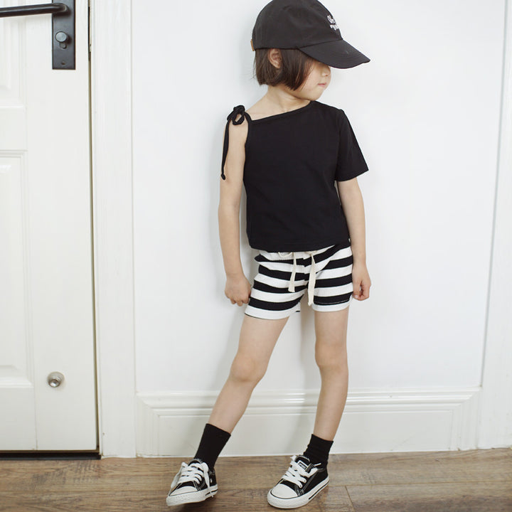 【90-150】ワンショルダーTシャツ
