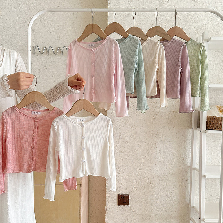 【90-140】シンプルサマーカーディガン