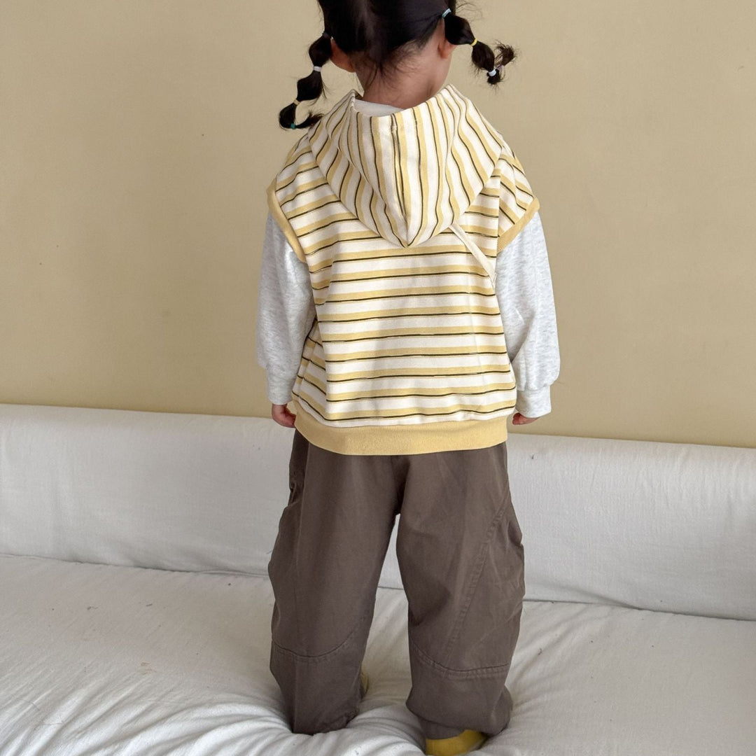 【80-150】シンプルバレルパンツ
